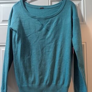 Poof Teal Women's Sweater, Size Small, NWT